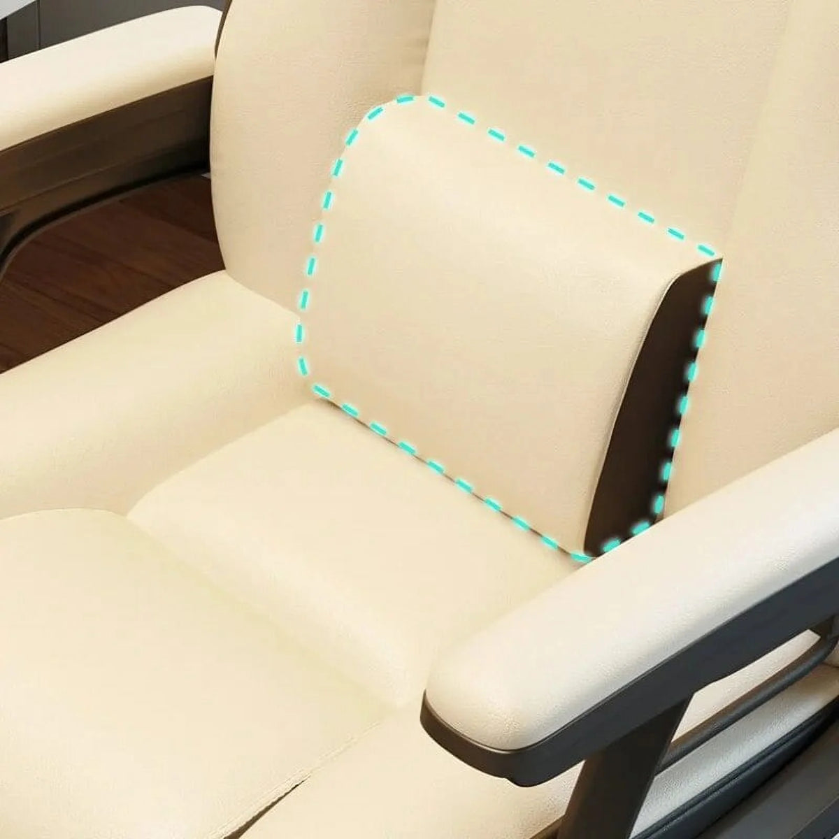 Ergonomic Reclining Leather Office Chair E306