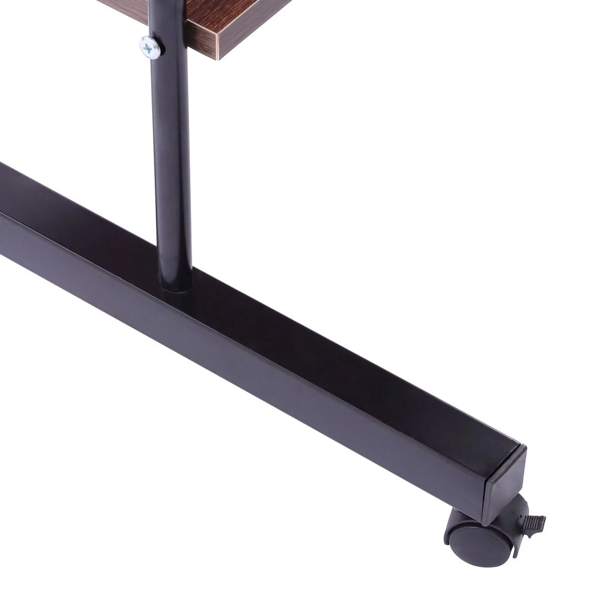 Height Adjustable Portable Mobile Side Table with Wheels M18200