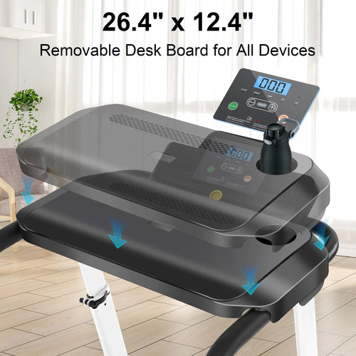 2.5 HP Portable Folding Treadmill with Incline V502539