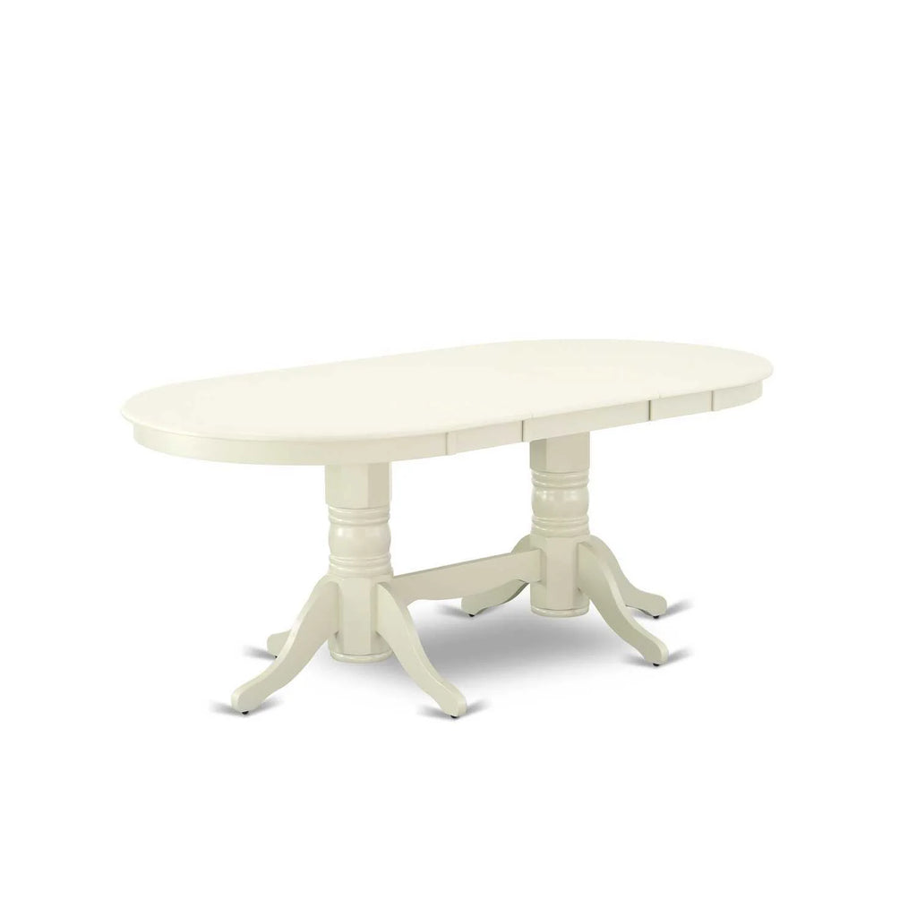 5 Piece Kitchen Table Set with Oval Dining Table and 4 Chairs F933774