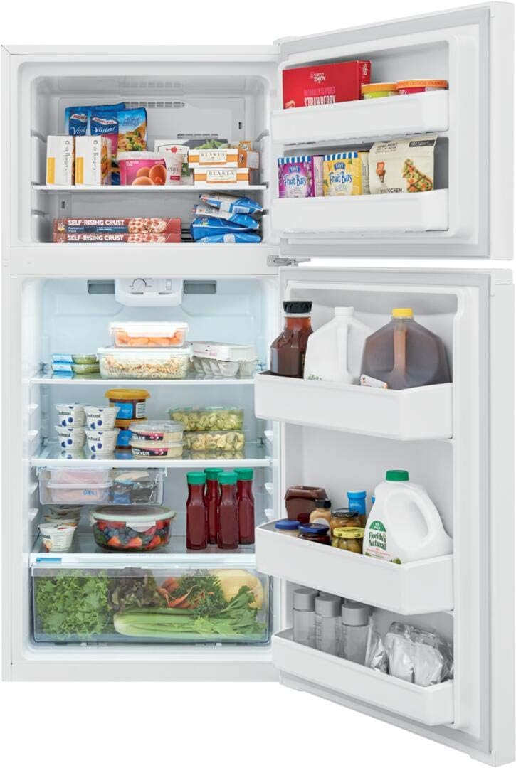 White Top Freezer Refrigerator R672536