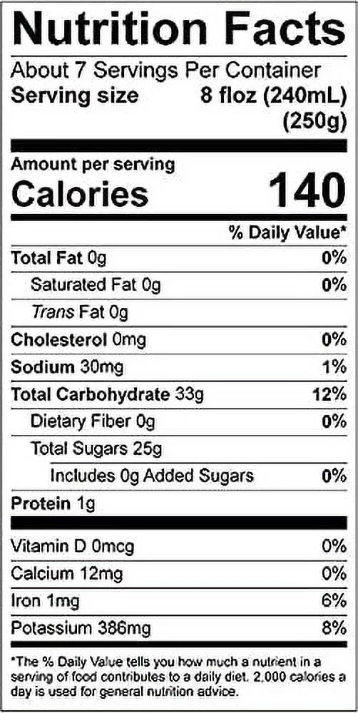 Tart Cherry Juice, 32 oz Bottle, 100% Natural Cherry Juice, Not from Concentrate O531749