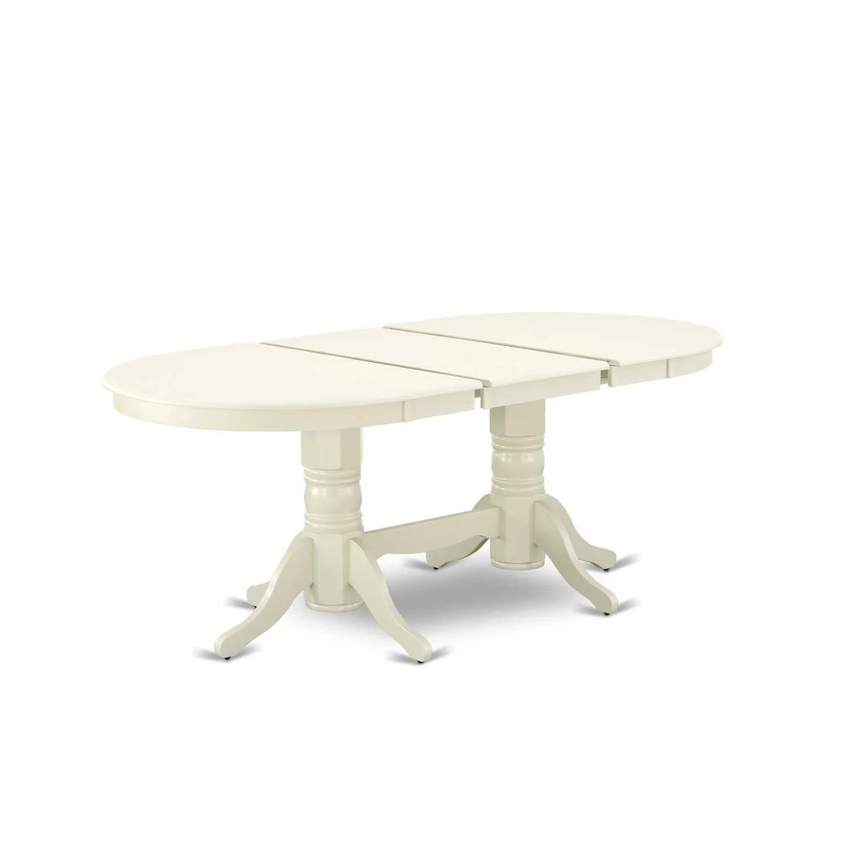 5 Piece Kitchen Table Set with Oval Dining Table and 4 Chairs F933774