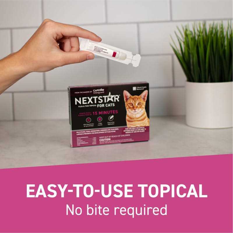 Flea and Tick Topical for Cats H49501