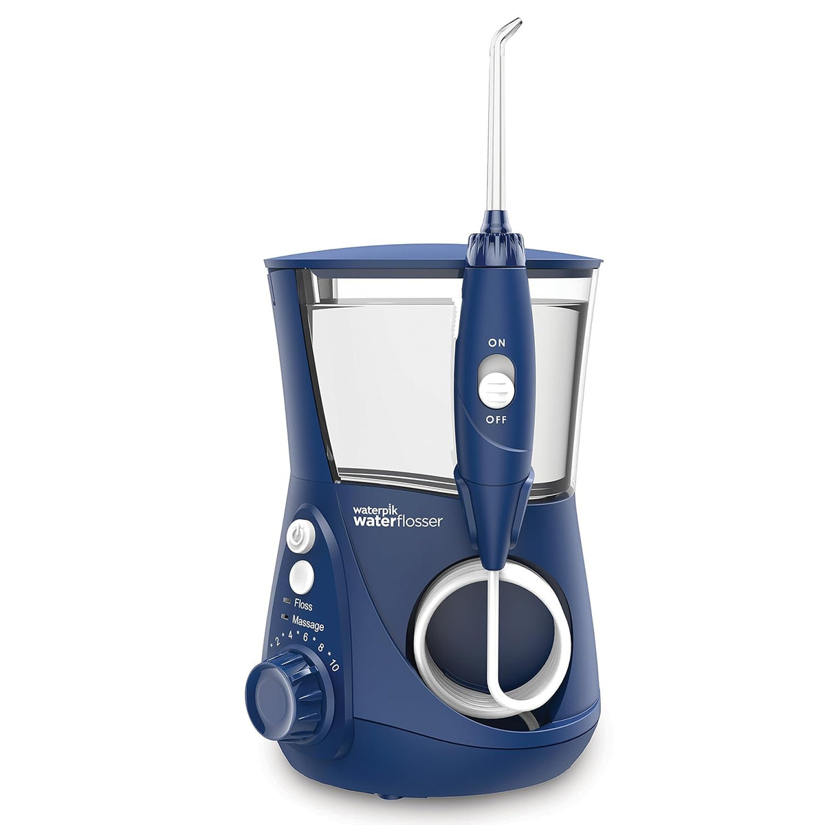 Black Electric Water Flosser with 10 Settings, 7 Tips, Pack of 2 T692