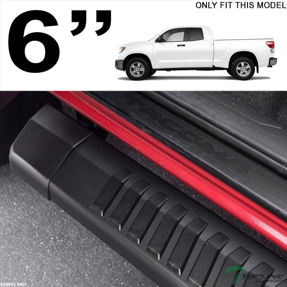 Matte Black Aluminum Side Step Rail Running Boards P8540