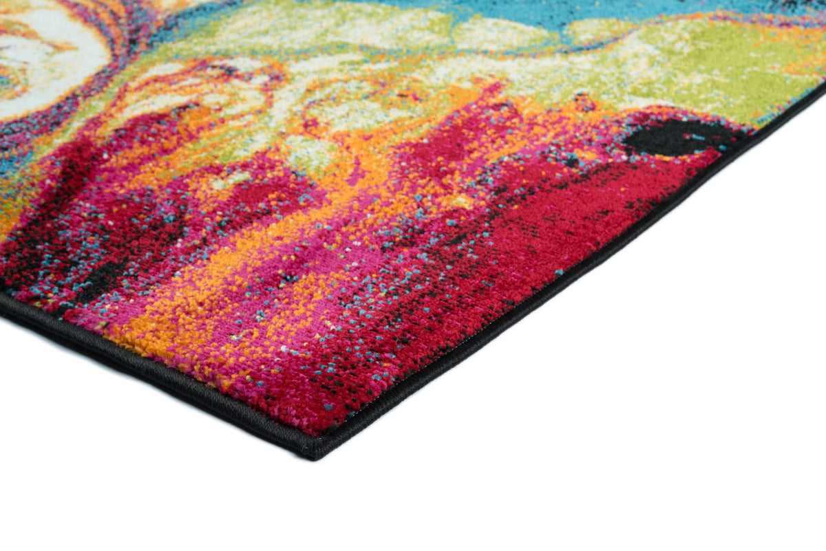 8x11 Multi-Color Large Area Rug S175