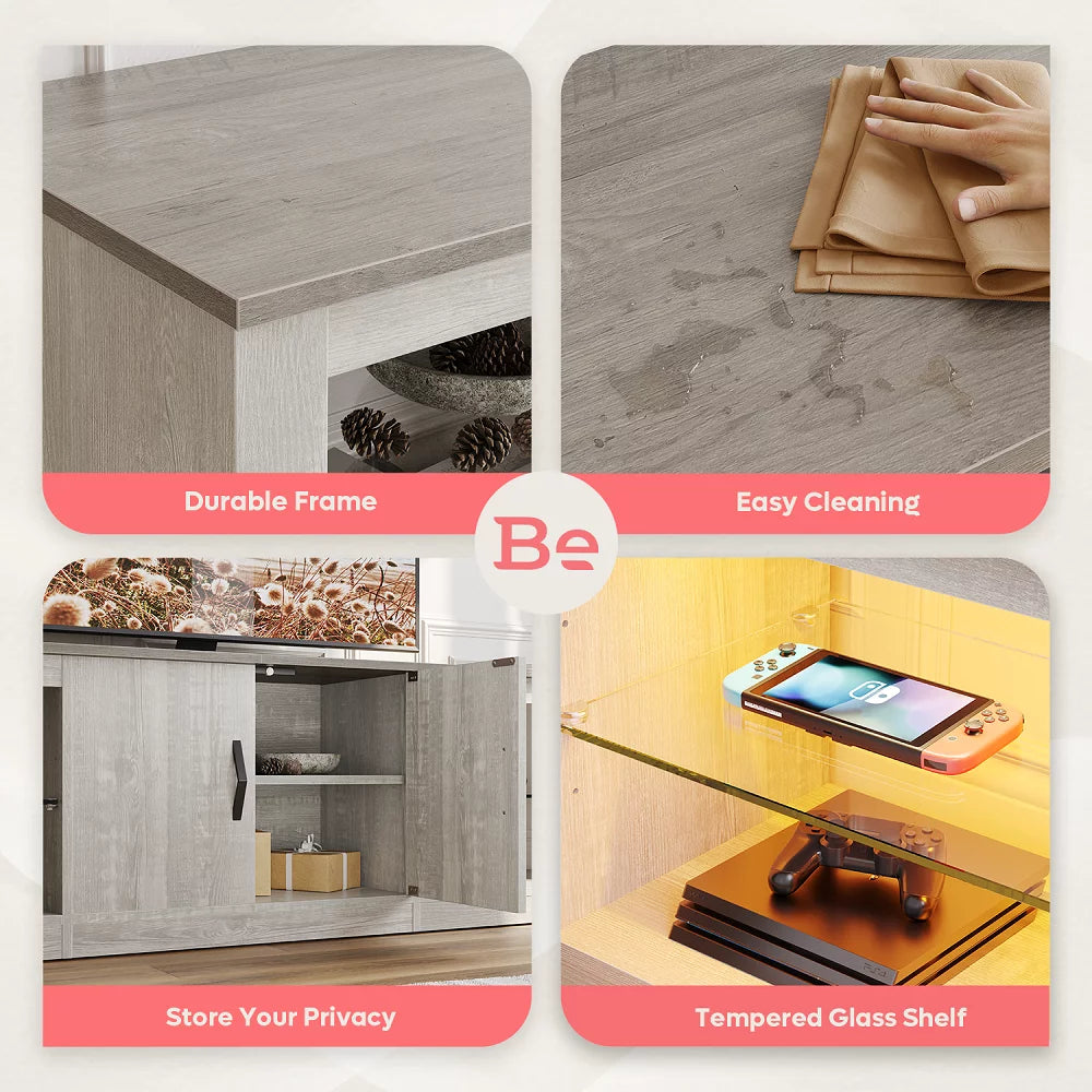 Wash Grey TV Stand Y281