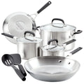 Stainless Steel 10 Piece Pots and Pans Set U6592