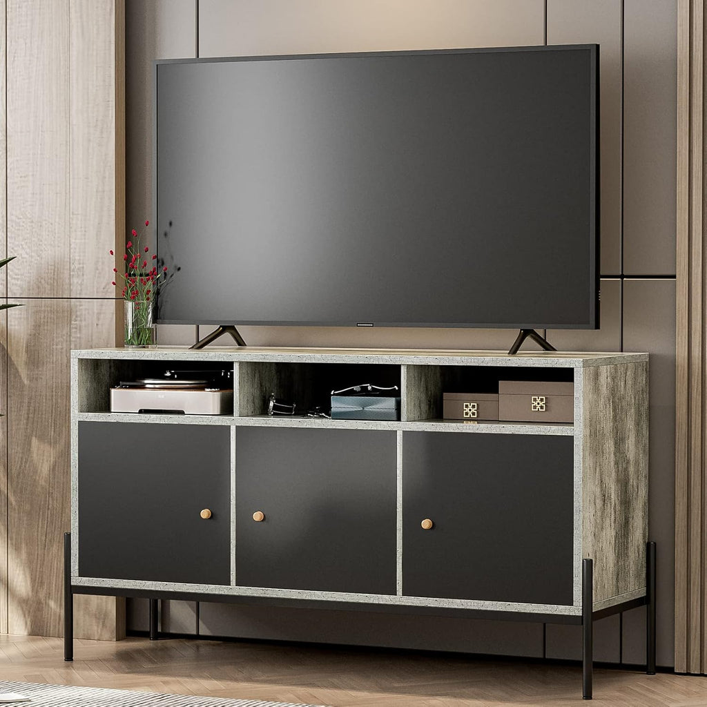 TV Stand with Storage and Open Shelves L82971