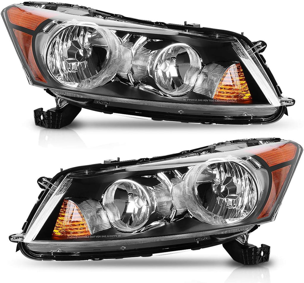 Headlight Assembly for 2008-2012 Accord 4-Door Sedan L4884