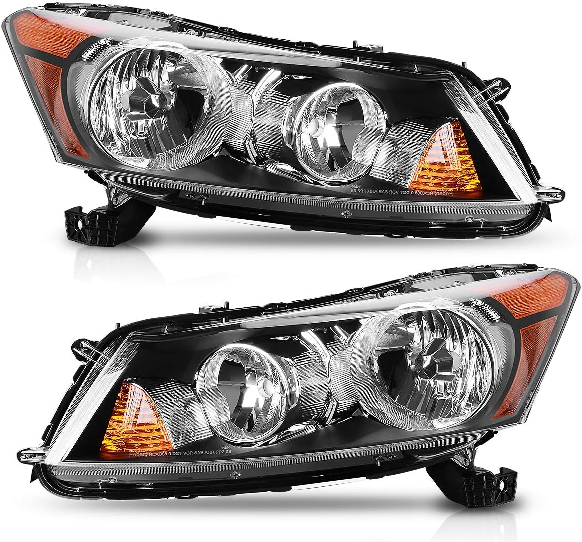 Headlight Assembly for 2008-2012 Accord 4-Door Sedan L4884