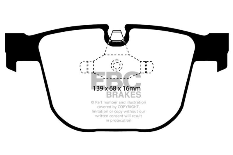 Yellowstuff Rear Brake Pads S962131