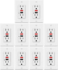 15A/125V Tamper Resistant GFCI Outlets with LED Indicator, White Z136