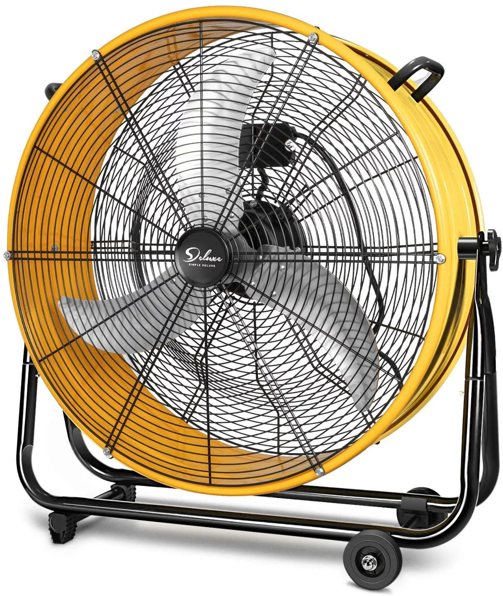 30'' Heavy Duty Metal Industrial Drum Fan J29499