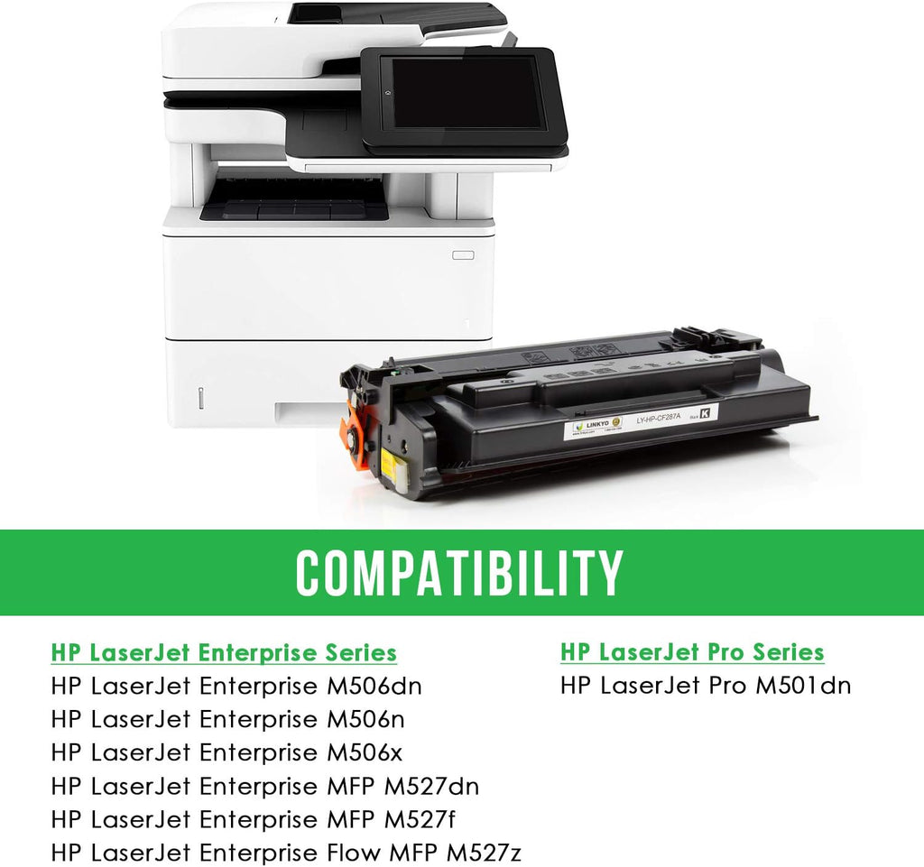 Compatible Toner Cartridge Replacement (Black, 2-Pack) Z8684