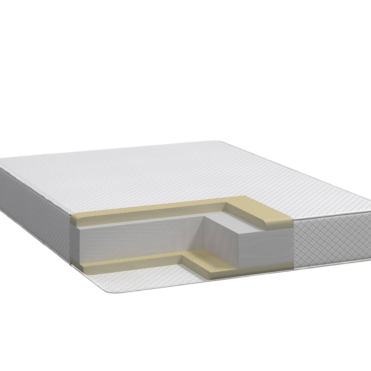 Firm 10-Inch King Size Foam Mattress and Foundation Set X28118