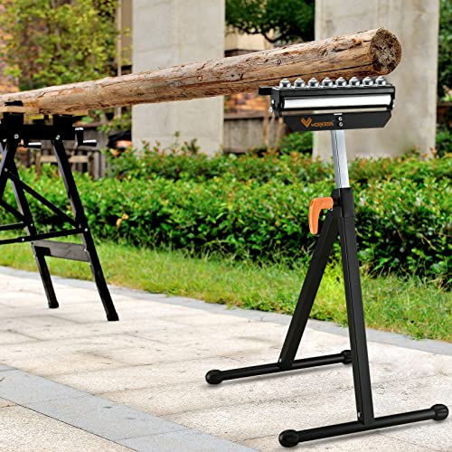 Roller Support Stand 132 Lbs Load Capacity Twin Pack P495
