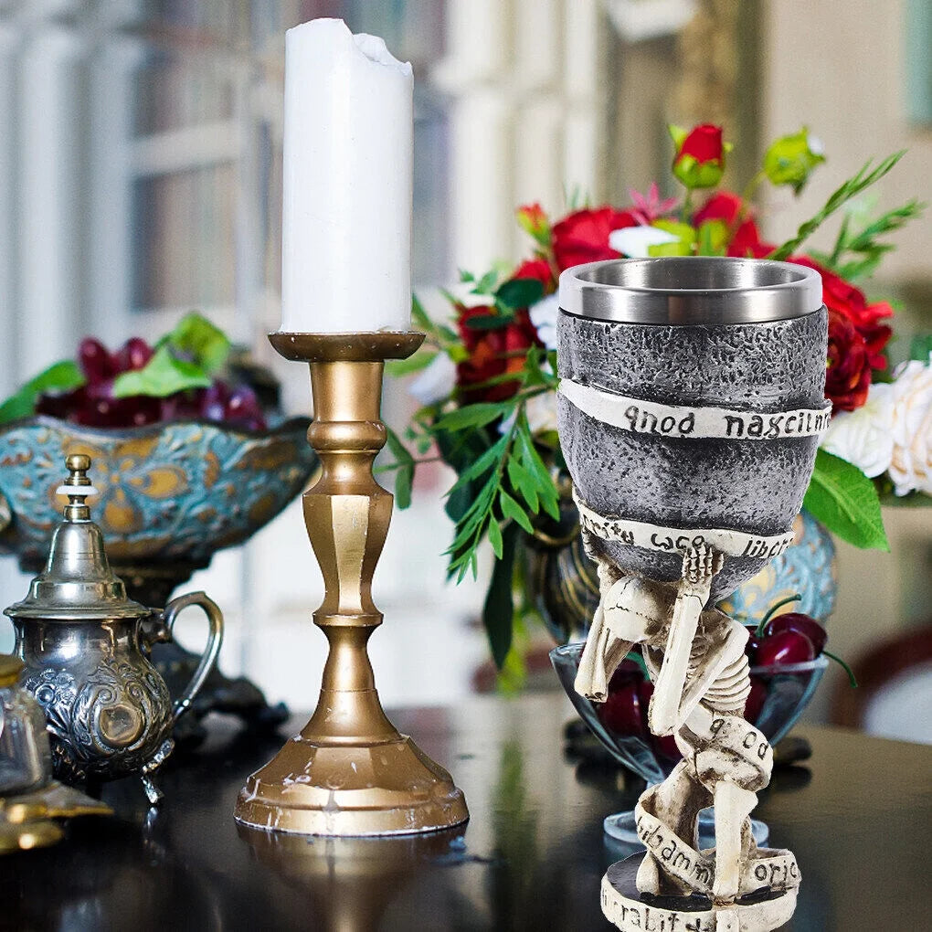 Stainless Steel Gothic Wine Cups B11802