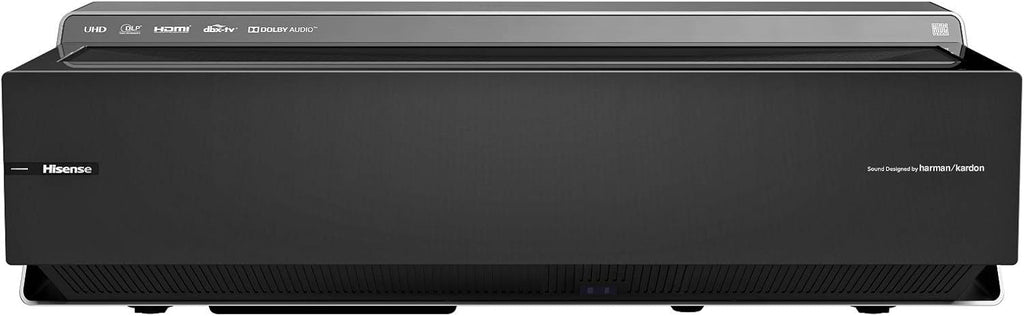 120-Inch 4K UHD Smart Laser Projector TV with Screen and 2.1 Audio System I18705