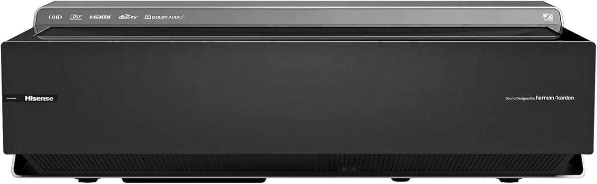 120-Inch 4K UHD Smart Laser Projector TV with Screen and 2.1 Audio System I18705