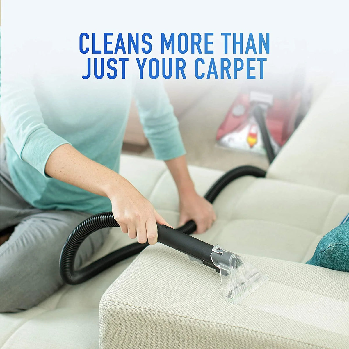 Red Upright Carpet Cleaner Machine J31683