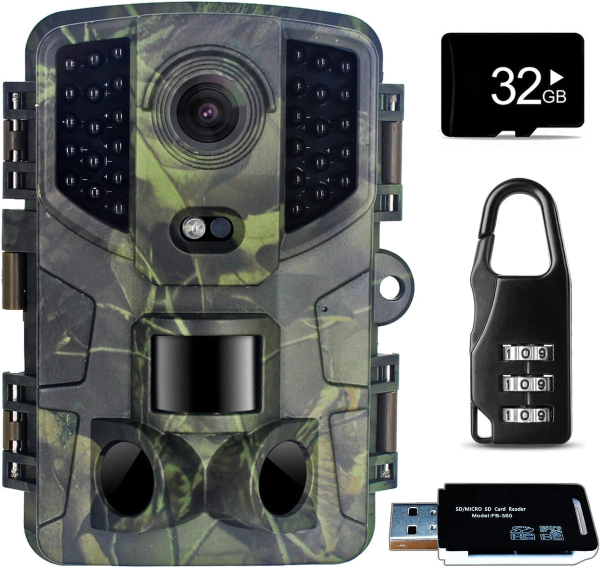 20MP Trail Camera with Night Vision M51128