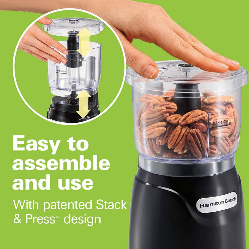 6-Speed Electric Hand Mixer with Whisk, Dough Hooks and Beaters & Electric Vegetable Chopper & Mini Food Processor, 3-Cup, 350 Watts C1471