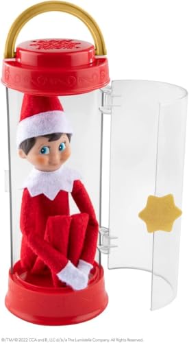 Christmas Tradition Box Set with Elf (Blue Eyed Boy), Story Book and Scout Carrier D357