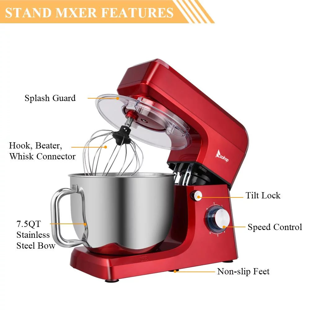 7L 660W Mixing Pot with Handle J8615