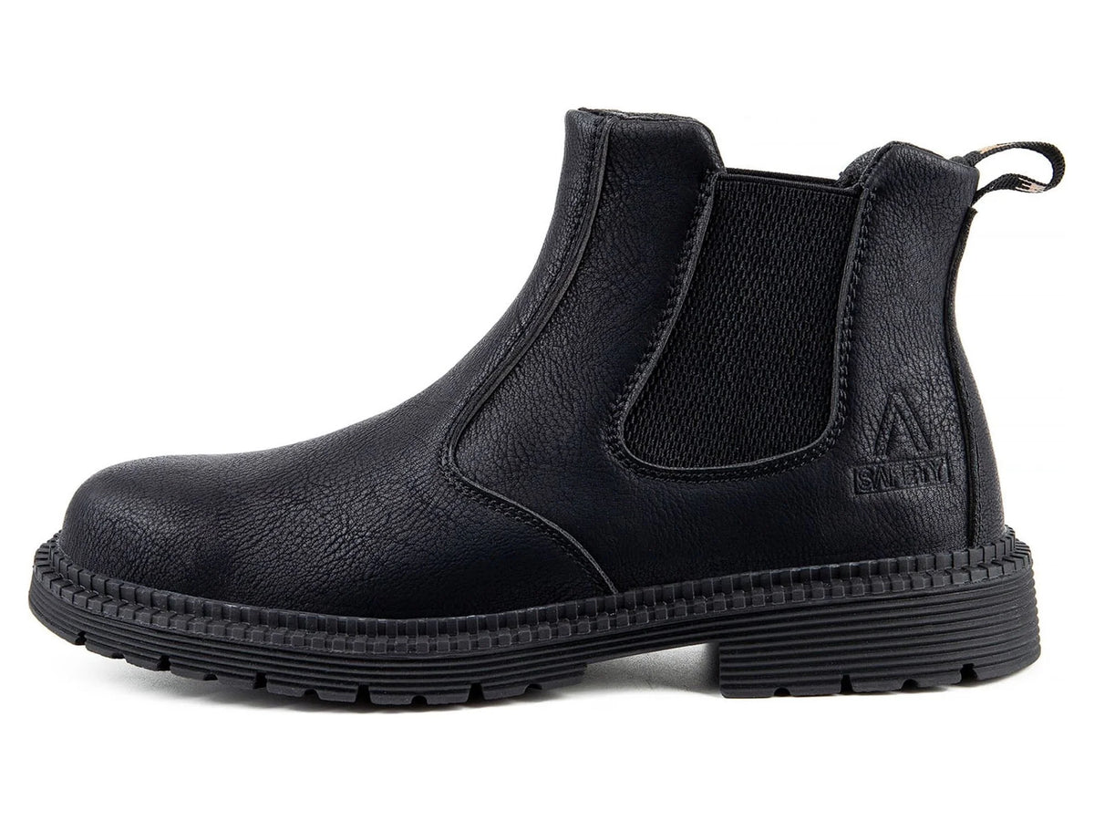 Steel Toe Leather Waterproof Work Boots K618
