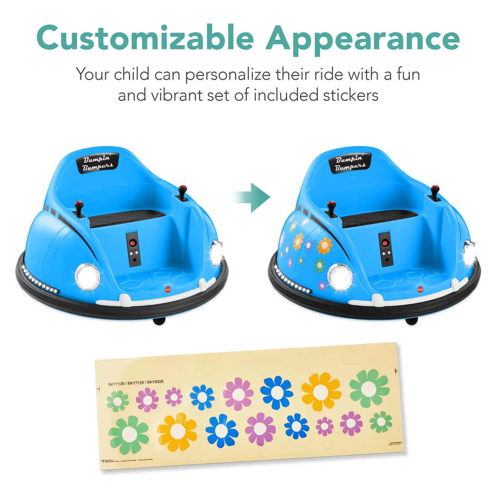 6V Kids Ride On Bumper Car with Remote Control U67080