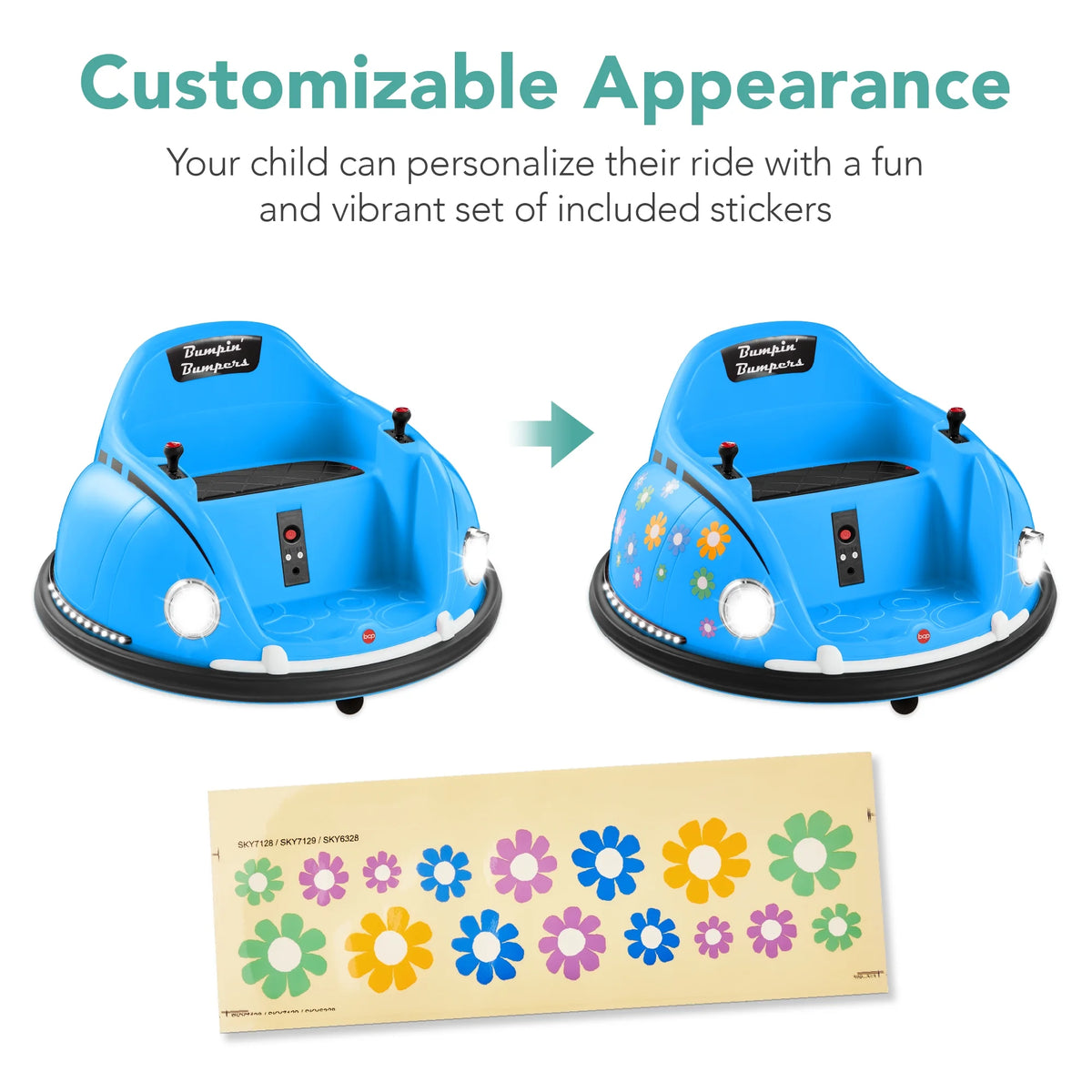 6V Kids Ride On Bumper Car with Remote Control U67080
