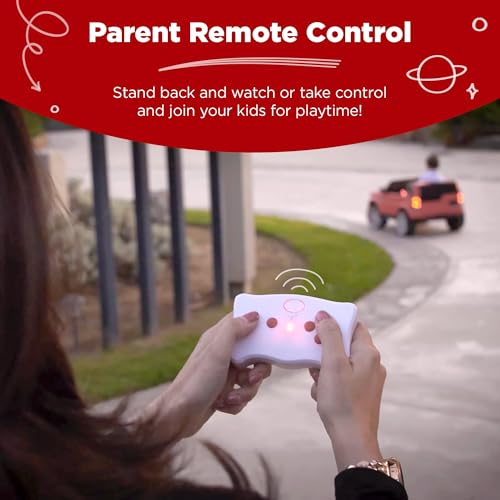 12V Kids Ride On Truck Car with Parent Remote Control Black A763
