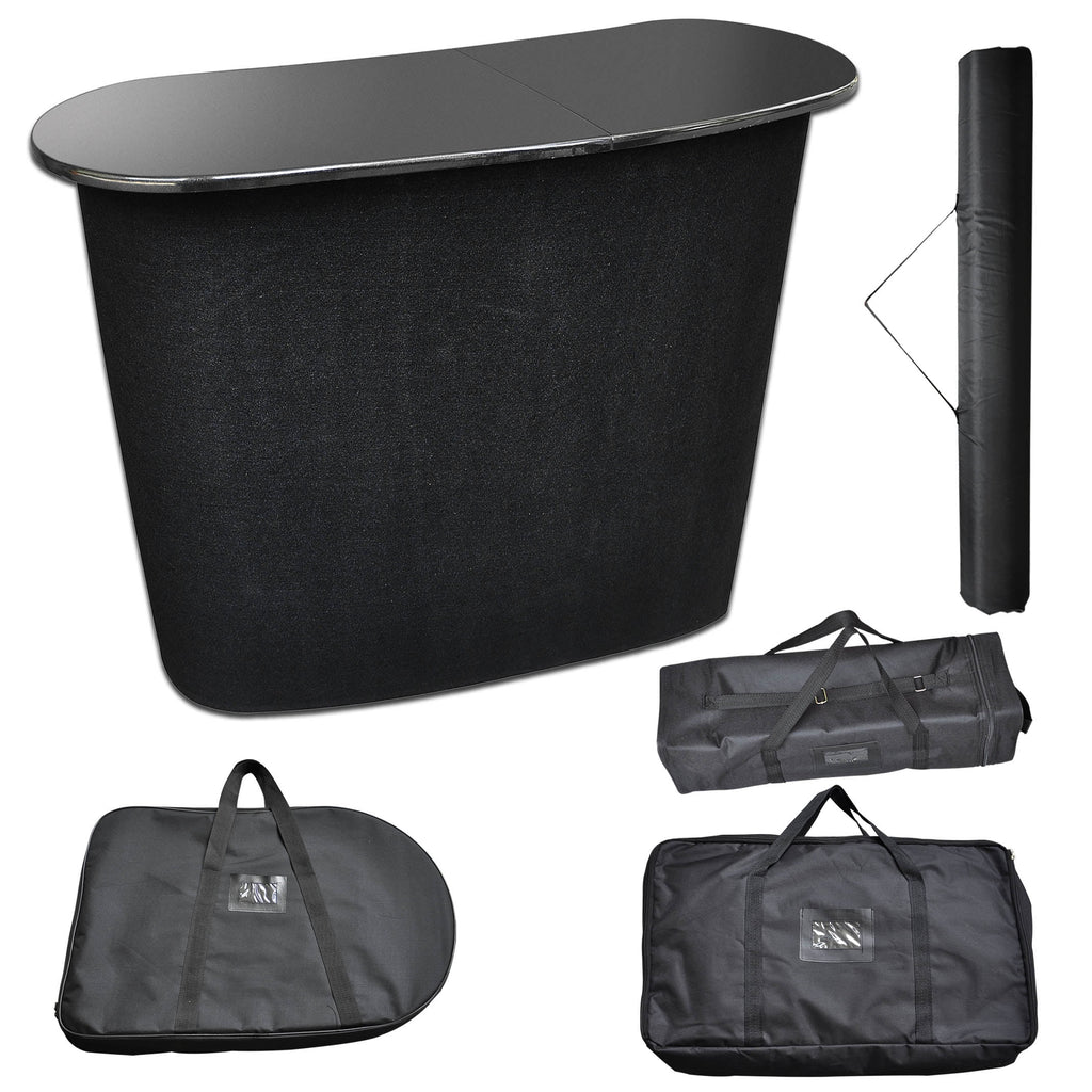 Portable Pop Up Podium Counter Table Stand A9684