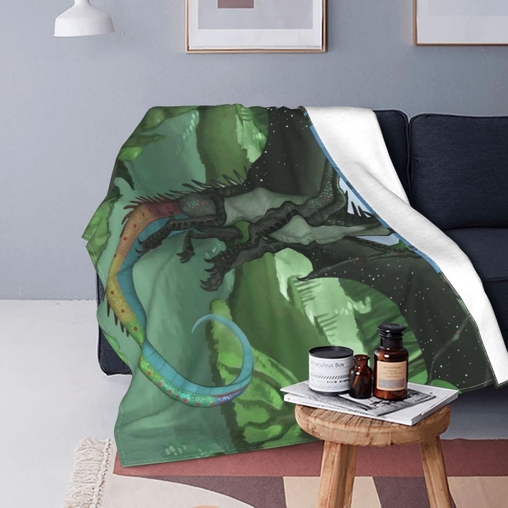 Queen Size Flannel Fleece Throw Blanket V782