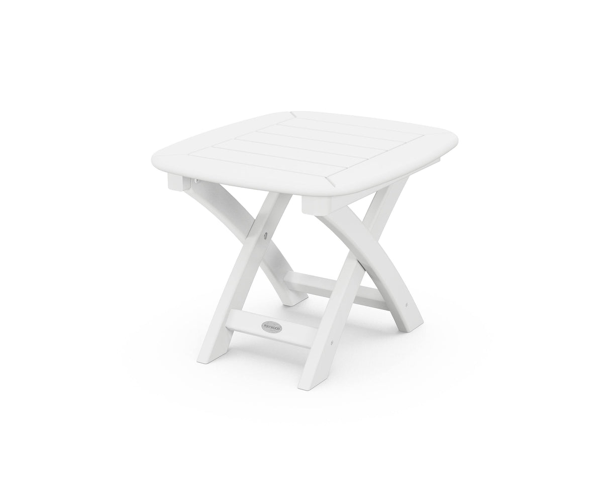 White Nautical Side Table G53269