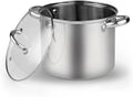 12-Quart Stainless Steel Stockpot with Lid K554