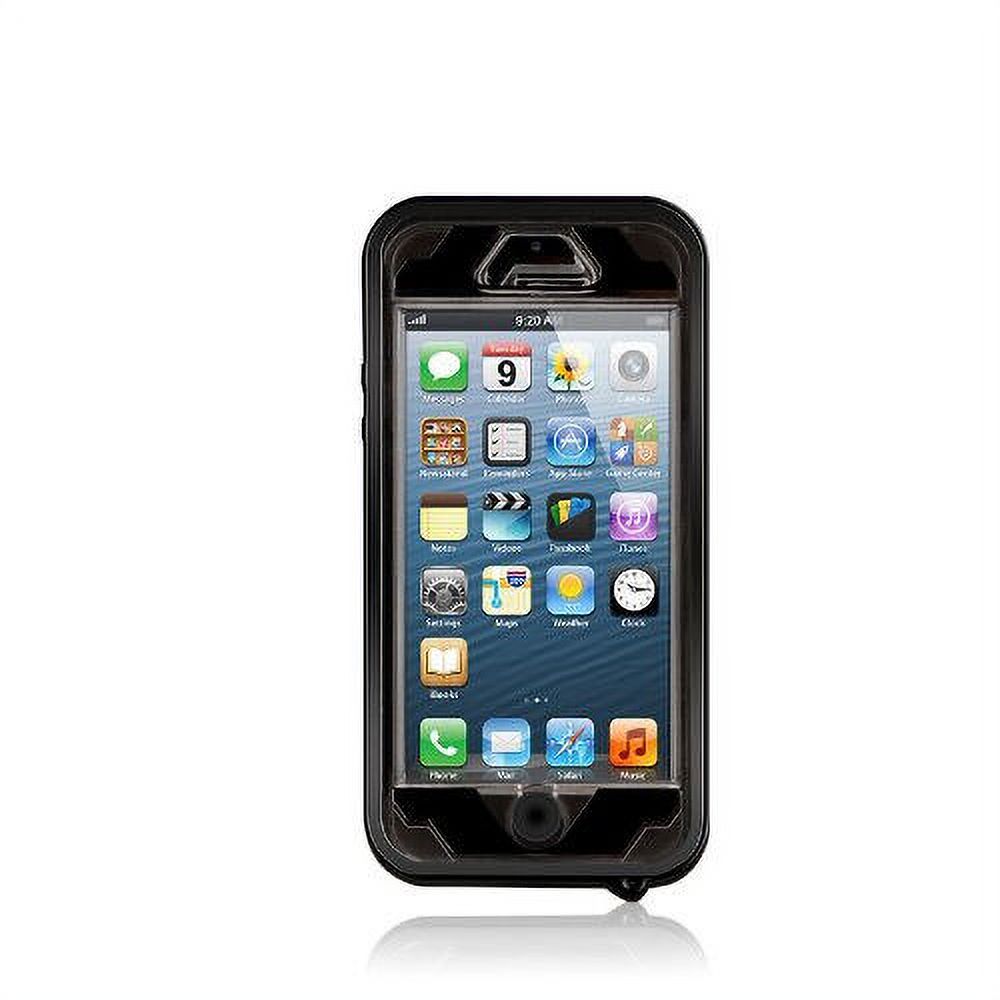 Black Clear TPU Hard Case for iPhone 5 5S D743163