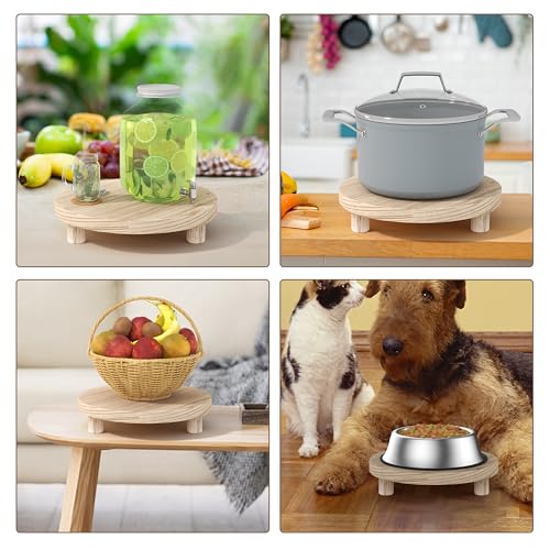 3 Pcs Wood Plant Stand Indoor Outdoor R22260