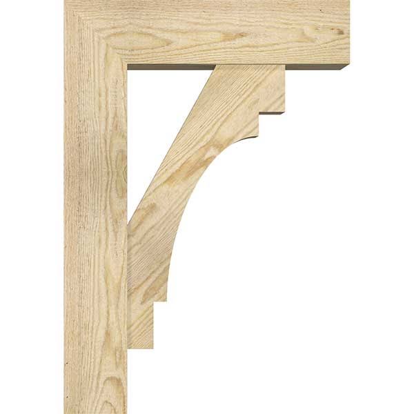 Rough Sawn Bracket with Offset Brace, Douglas Fir R591254