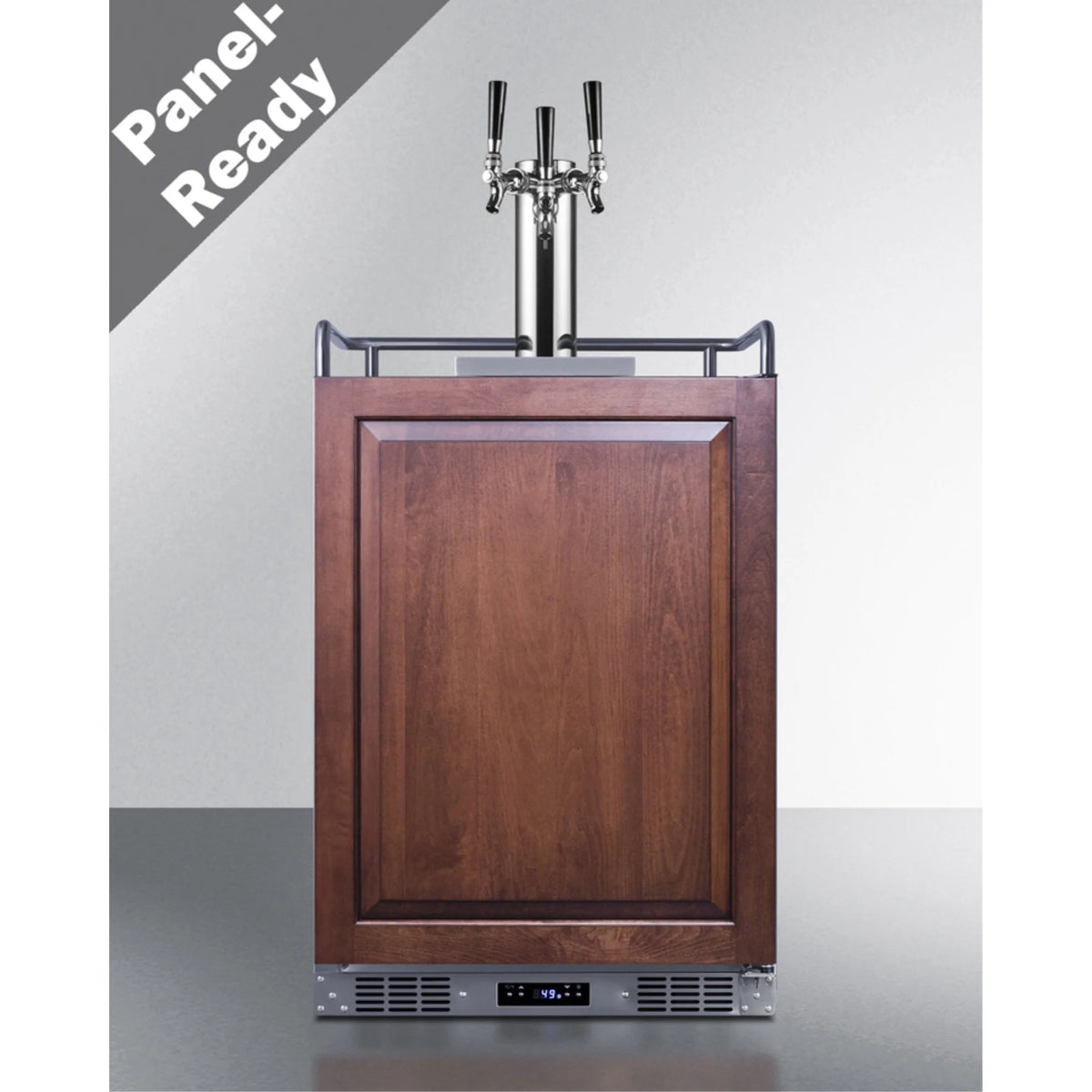 Built-in Undercounter Triple Tap Beer Kegerator Stainless Steel K996702