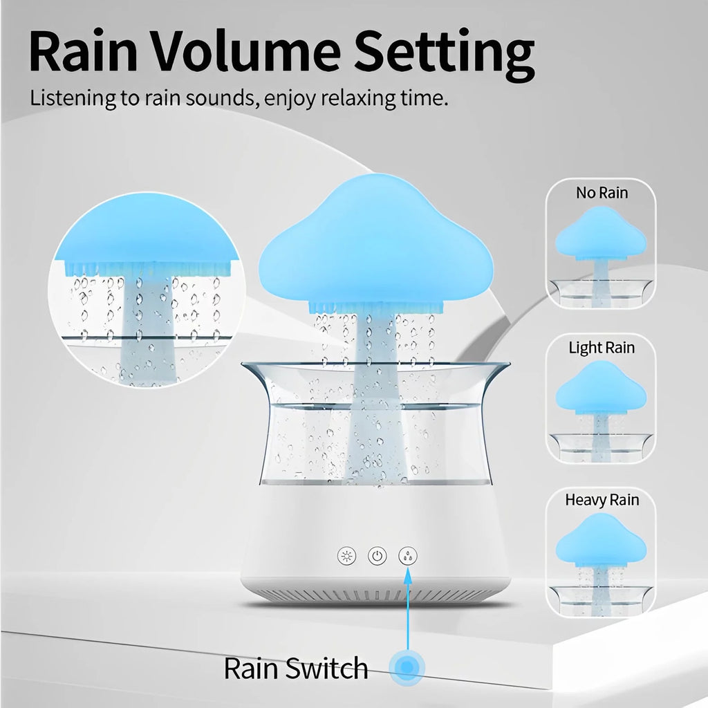 300ML Essential Oil Diffuser with 7 Colors LED Lights S98579