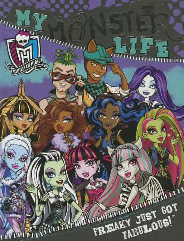 Monster High My Monster Life Hardcover C6299