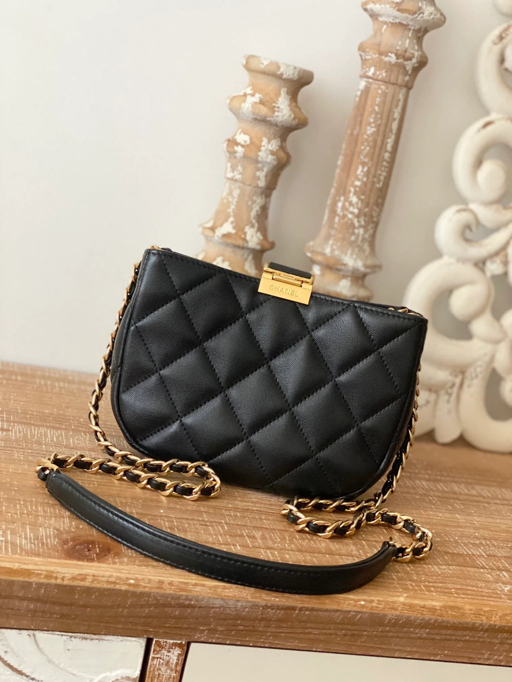 Small Hobo Bag Black G94477