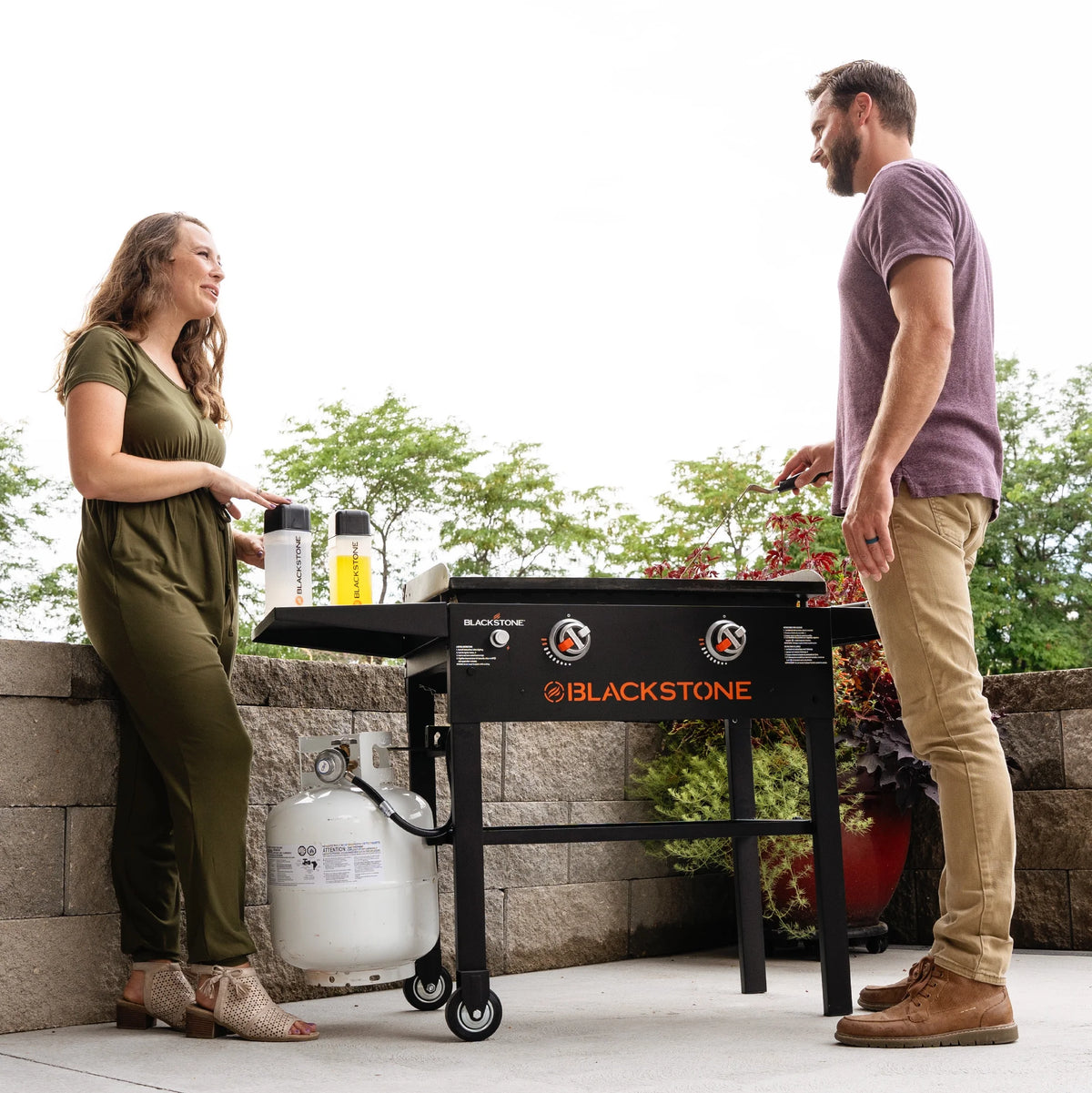 28" 2-Burner Griddle Cooking Station O2893