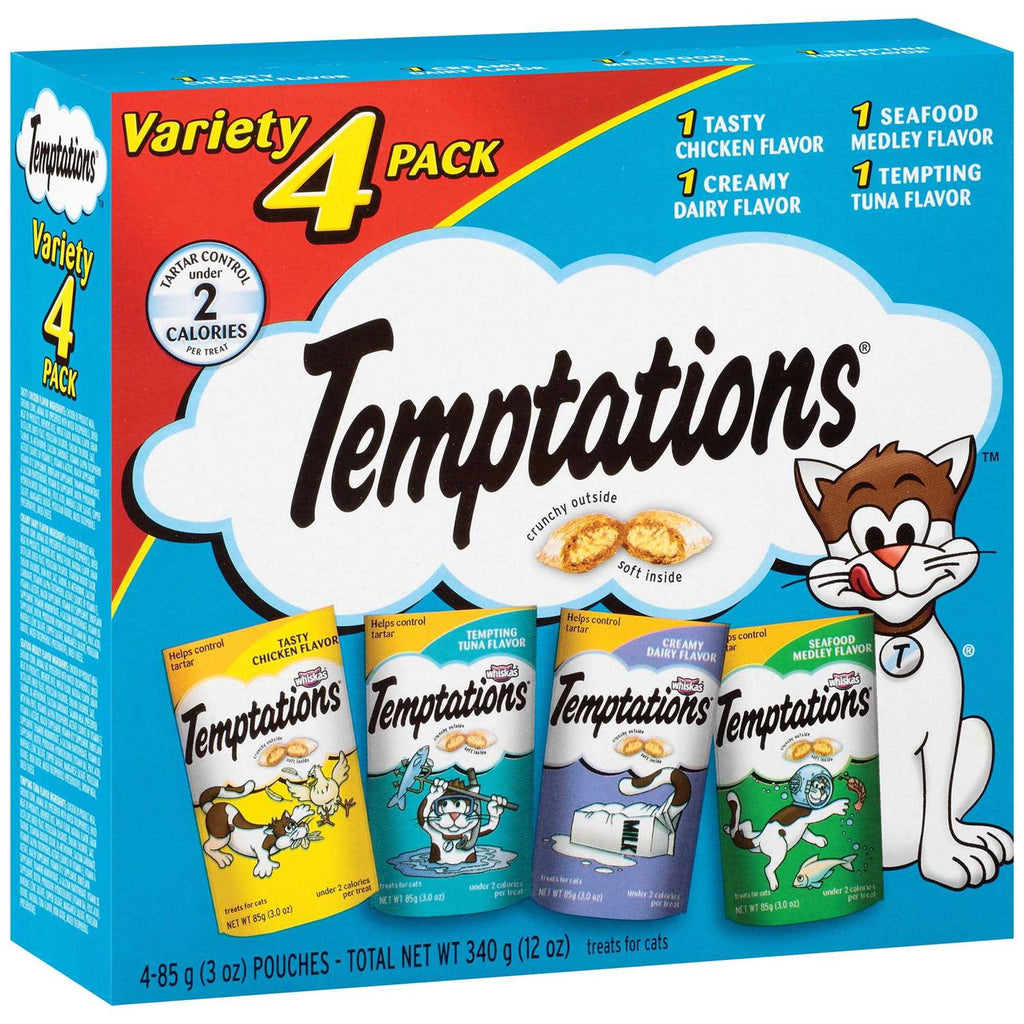 Classic Crunchy and Soft Cat Treats Variety Pack H76669