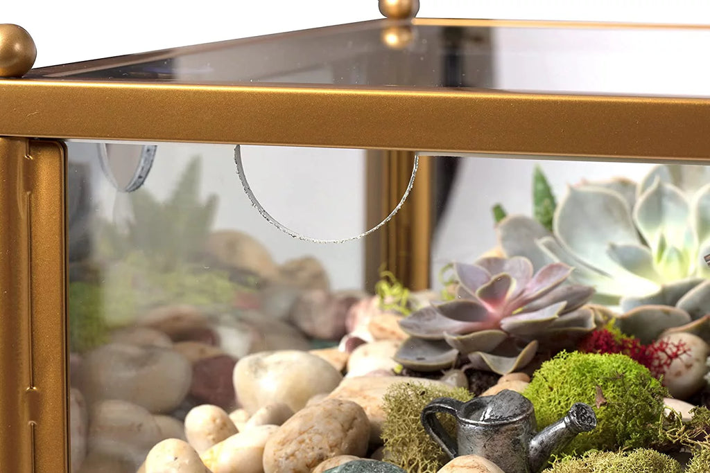 Square Glass End Table A384750