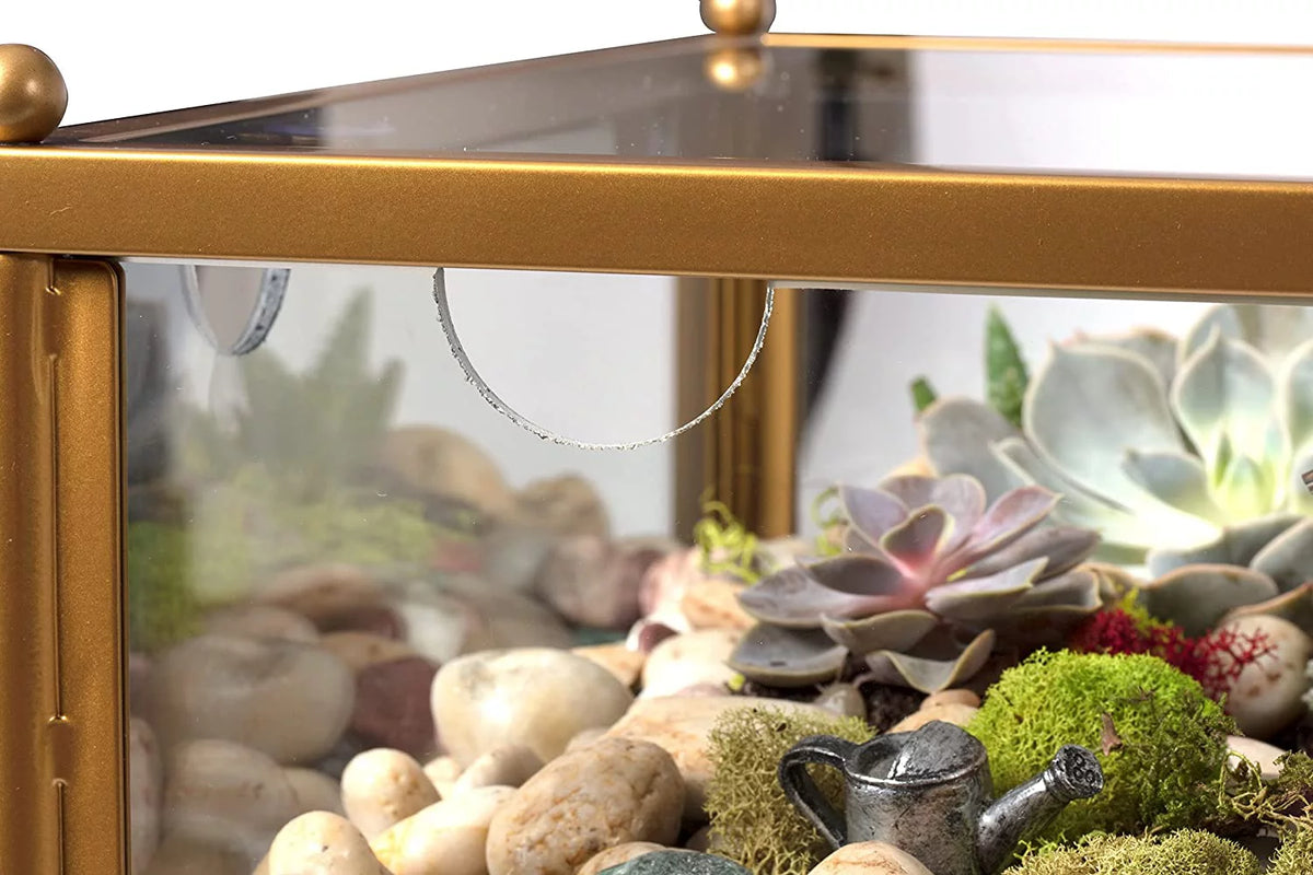 Square Glass End Table A384750