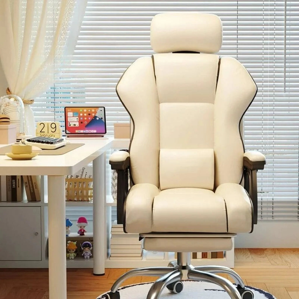 Ergonomic Reclining Leather Office Chair E306
